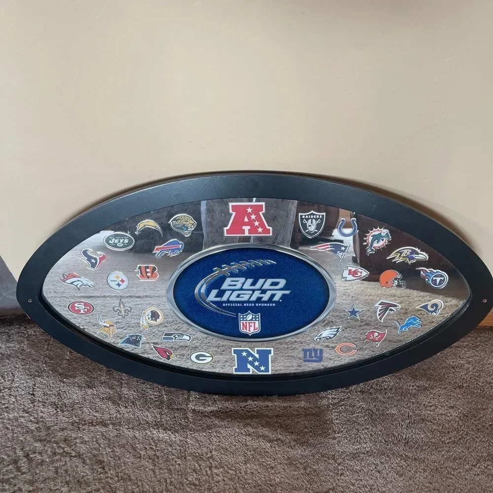 NFL BUD lite Limited Edition Mirror
